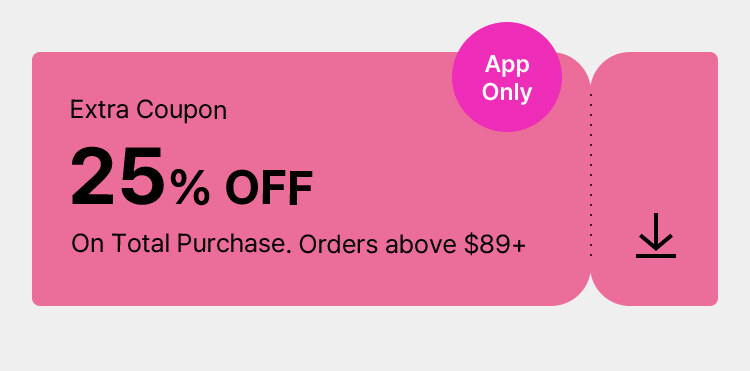 PINK OLIVE App Only Extra Coupon 25% OFF On any single item