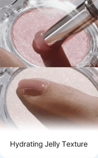 Giant Too Shiny Highlighter Hydrating Jelly Texture