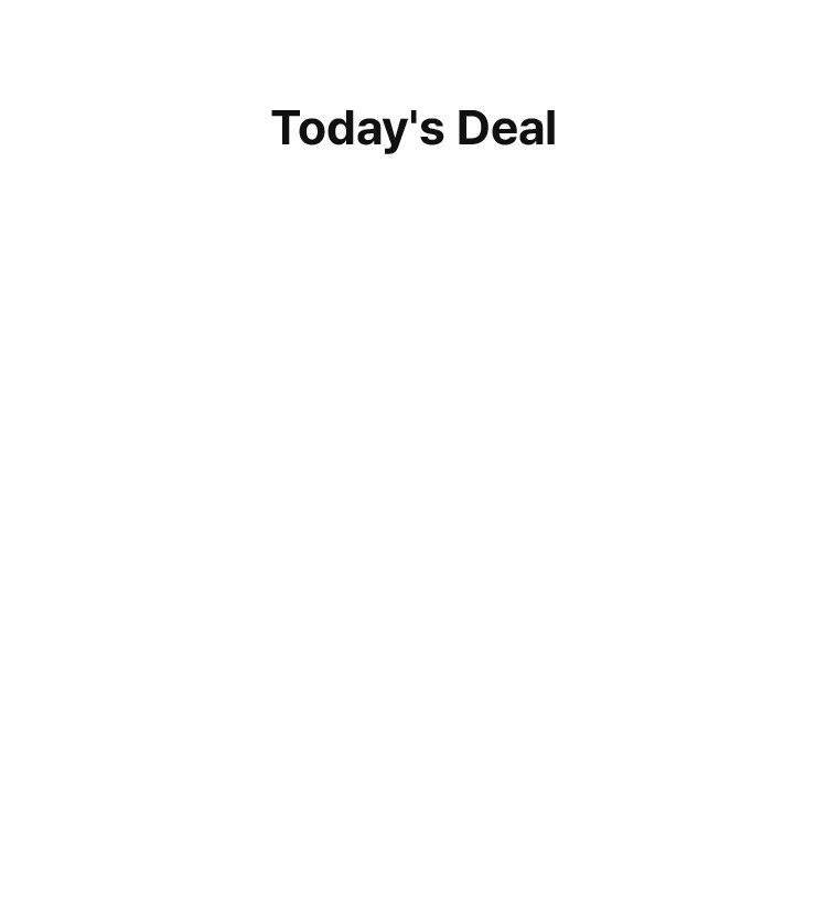 today's deal