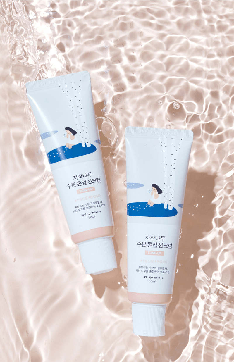 ROUND LAB Birch Juice Moisturizing Tone Up Sun Cream 50mL 1+