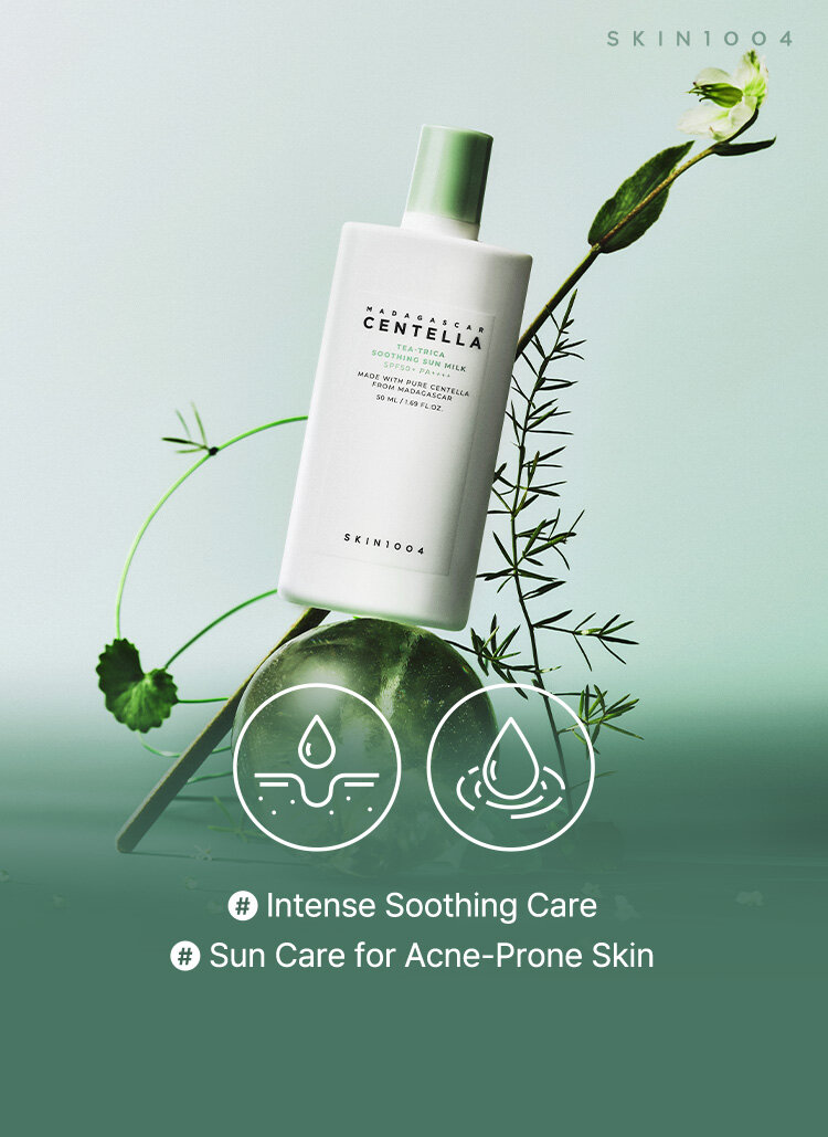 SKIN1004 #Intense Soothing Care #Sun Care for Acne-Prone Skin