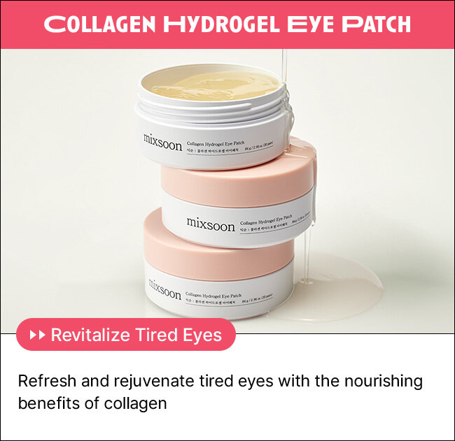 COLLAGEN HYDROGEL EYE PATCH Revitalize Tired Eyes Refresh and rejuvenate tired eyes with the nourishing benefits of collagen