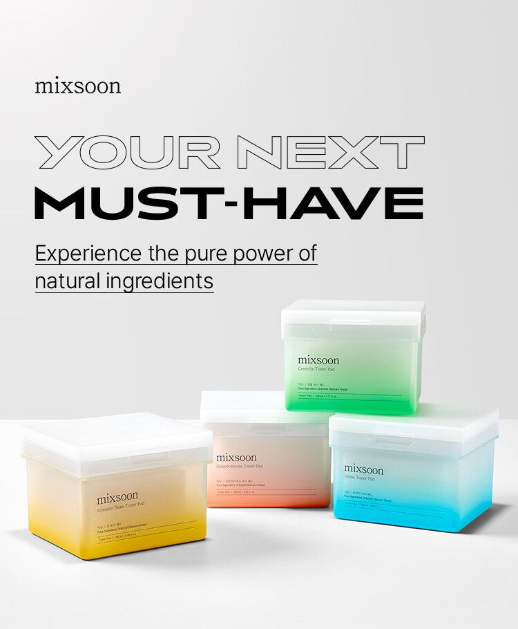 mixsoon YOUR NEXT MUST-HAVE Experience the pure power of natural ingredients