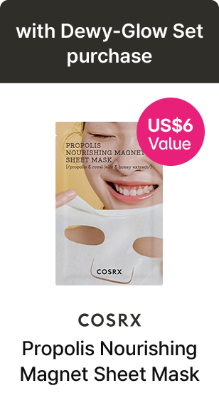 with Dewy-Glow Set purchase US$6 COSRX Propolis Nourishing Magnet Sheet Mask Value