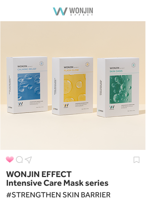 WONJIN EFFECT Intensive Care Mask series #STRENGTHEN SKIN BARRIER