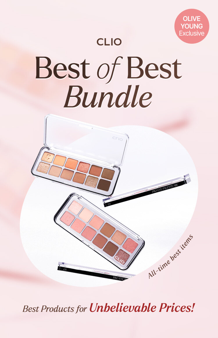 OLIVE YOUNG Exclusive CLIO Best of Best Bundle All-time best items Best Products for Unbelievable Prices!