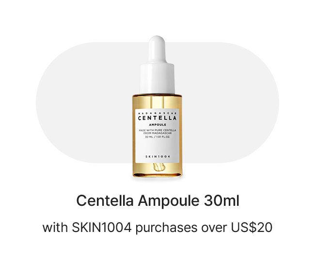 Centella Ampoule 30ml with SKIN1004 purchases over US$20