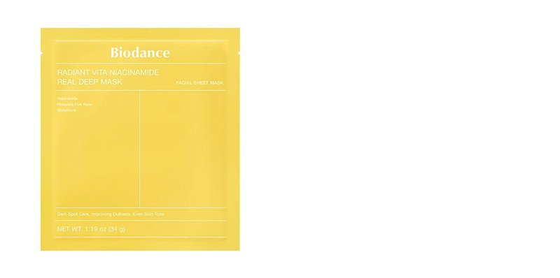 BIODANCE Radiant Vita Niacinamide Real Deep Mask Sheet 1ea | OLIVE