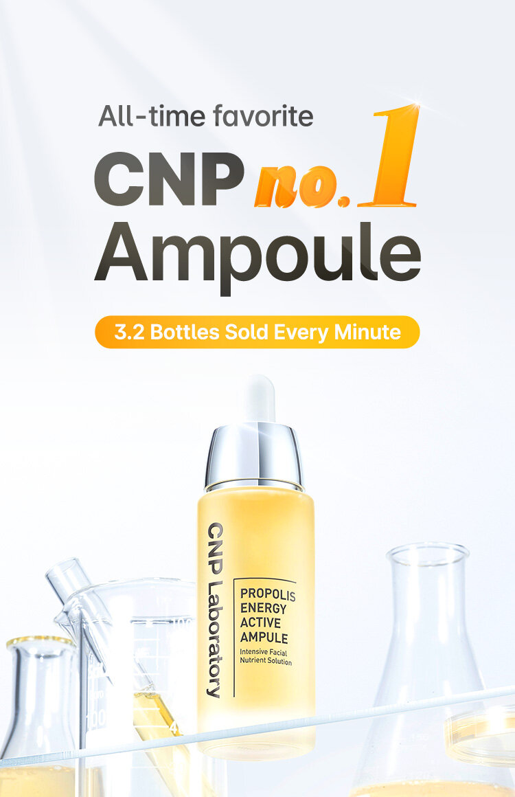 All-time favorite CNP no.1 Ampoule 3.2 Bottles Sold Every Minute 