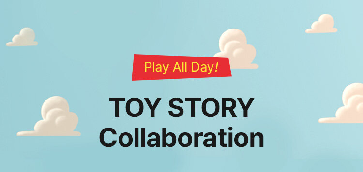 Play All Day TOY STORY Collaboration