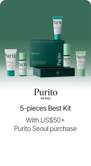 Purito SEOUL 5-pieces Best Kit With US$50+ Purito Seoul purchase