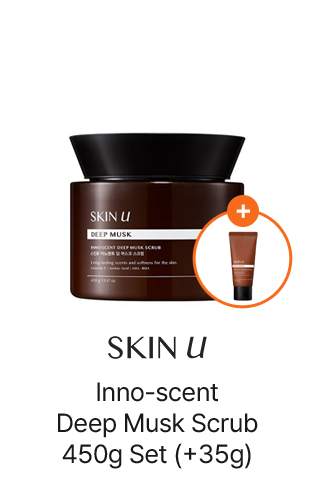 skinu Inno-scent Deep Musk Scrub 450g Set (+35g)