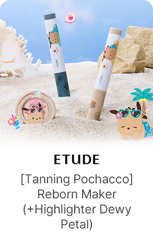 ETUDE: [Tanning Pochacco] Reborn Maker (+Highlighter Dewy Petal)