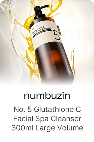 numbuzin: No. 5 Glutathione C Facial Spa Cleanser 300ml Large Volume