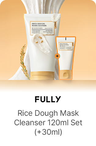FULLY: Rice Dough Mask Cleanser 120ml Set (+30ml)