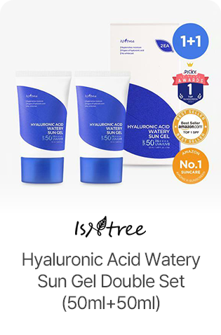 Isntree: Hyaluronic Acid Watery Sun Gel Double Set (50ml+50ml)