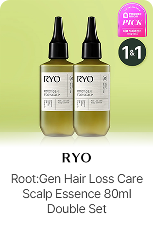 RYO: Root:Gen Hair Loss Care Scalp Essence 80ml Double Set