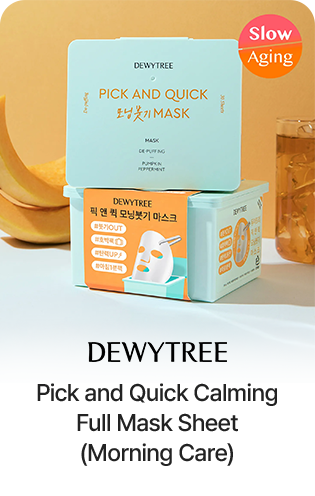 DEWYTREE: Pick and Quick Calming Full Mask Sheet (Morning Care)