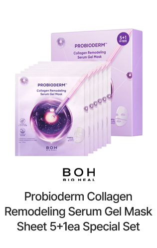 B.O.H: Probiocerm Collagen Remodeling Serum Gel Mask Sheet 5+1ea Special Set