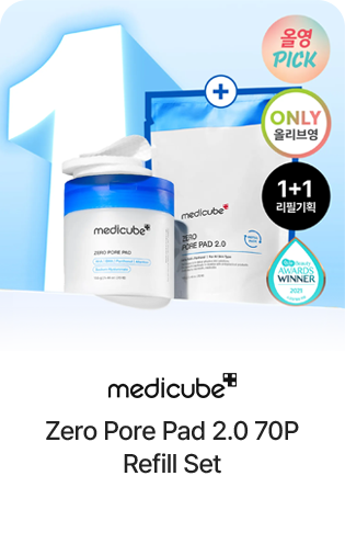 medicube: Zero Pore Pad 2.0 70P Refill Set