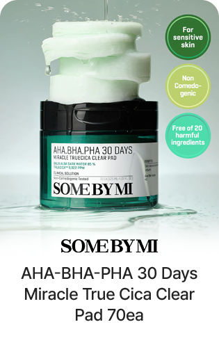 SOME BY MI: AHA·BHA·PHA 30 Days Miracle True Cica Clear Pad 70ea