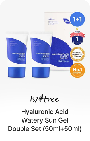 Isntree: Hyaluronic Acid Watery Sun Gel Double Set (50ml+50ml)