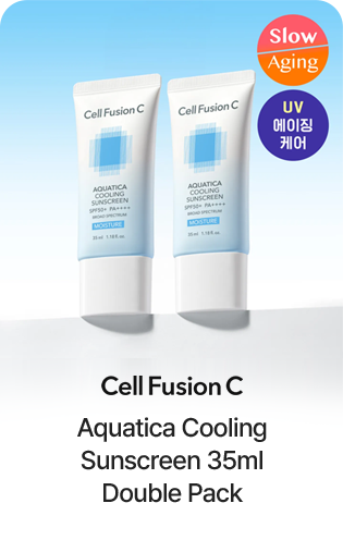 Cell Fusion C: Aquatica Cooling Sunscreen 35ml Double Pack