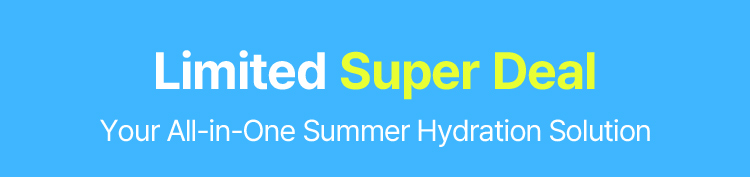 Benefit 2 Special Discount Limited Super Deal Your All-in-One Summer Hydration Solution