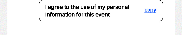 03 A written consent for the use of personal information
