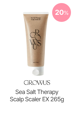 20% GROWUS Sea Salt Therapy Scalp Scaler EX 265g
