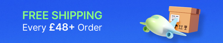 FREE SHIPPING – Every £48+ Order
