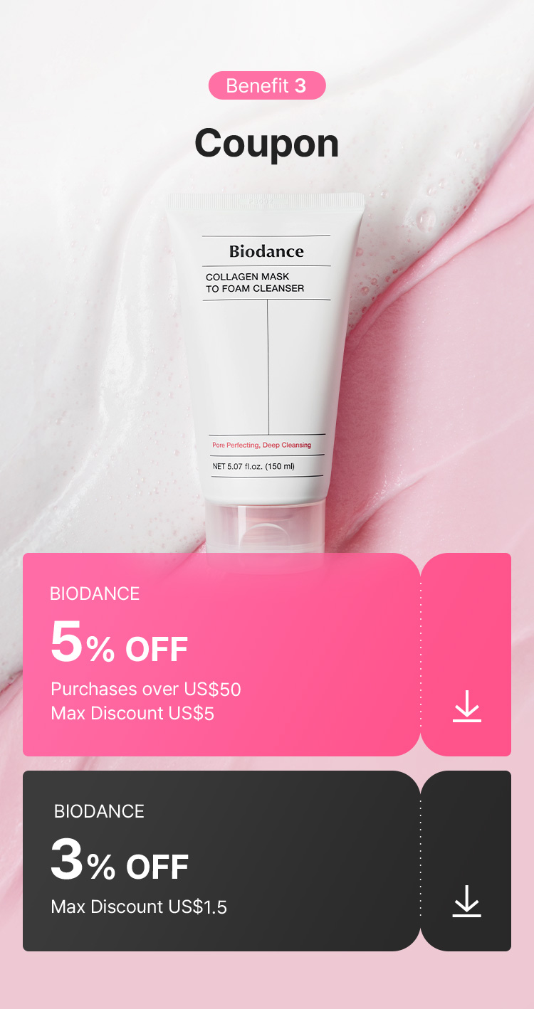 Benefit 3 / Coupon