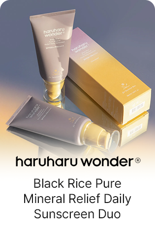 haruharu wonder: Black Rice Pure Mineral Relief Daily Sunscreen Duo