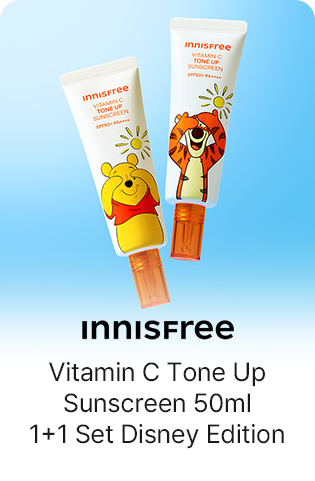 innisfree: Vitamin C Tone Up Sunscreen 50ml 1+1 Set Disney Edition