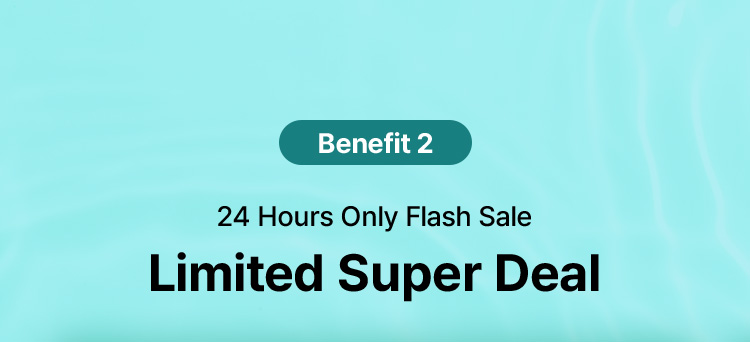 Benefit 2 24 Hours Only Flash Sale Limited Super Deal