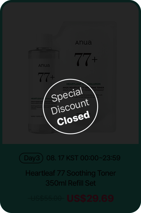 Special Discount Closed