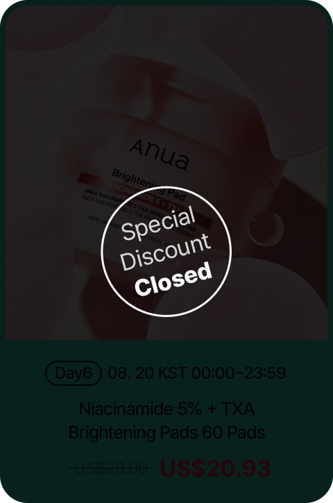 Special Discount Closed