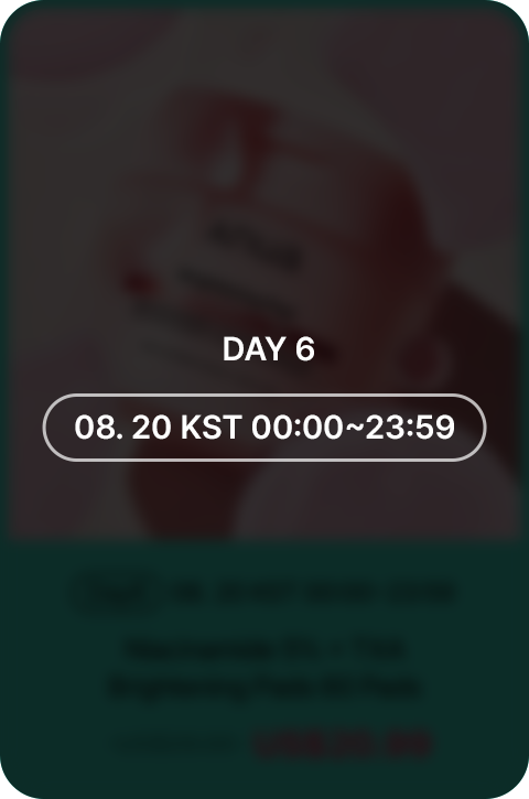 Day6 08.20 KST 00:00~23:59