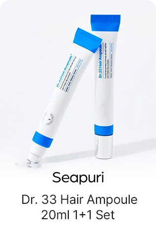 Seapuri Dr. 33 Hair Ampoule 20ml 1+1 Set
