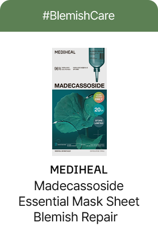 #BlemishCare MEDIHEAL Madecassoside Essential Mask Sheet Blemish Repair