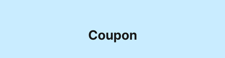 Coupon / *Max. discount US$5 per brand