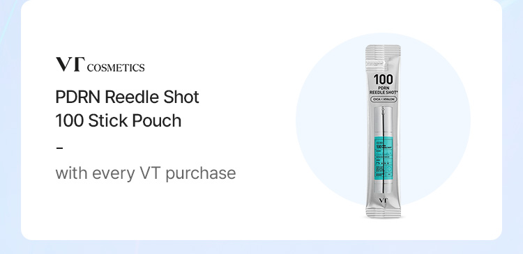VT COSMETICS / PDRN Reedle Shot 100 Stick Pouch / with every VT purchase