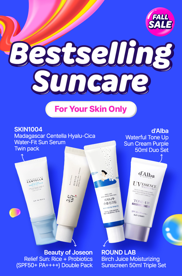 FALL SALE Bestselling Suncare For Your Skin Only