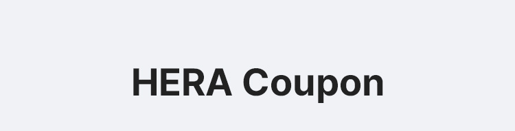 HERA Coupon