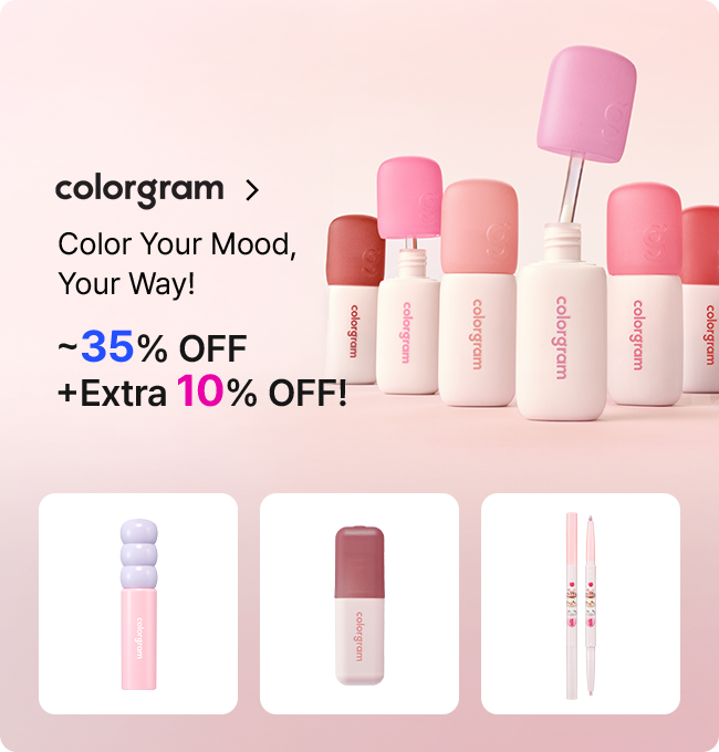 colorgram Color Your Mood, Your Way! ~35% OFF +Extra 10% OFF!