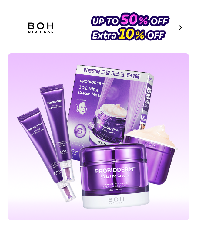 B.O.H UP TO 50% OFF Extra 10% OFF