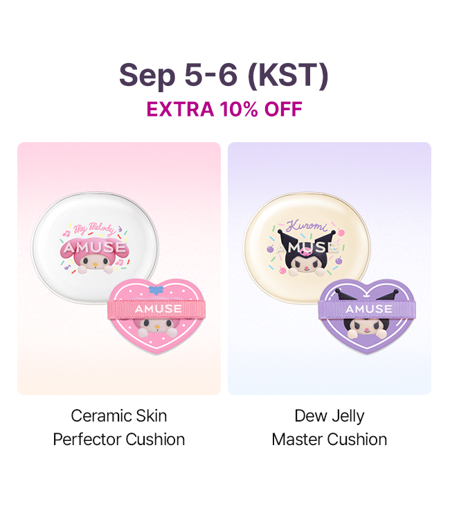 Sep 5-6 (KST) EXTRA 10% OFF Ceramic Skin Perfector Cushion Dew Jelly Master Cushion