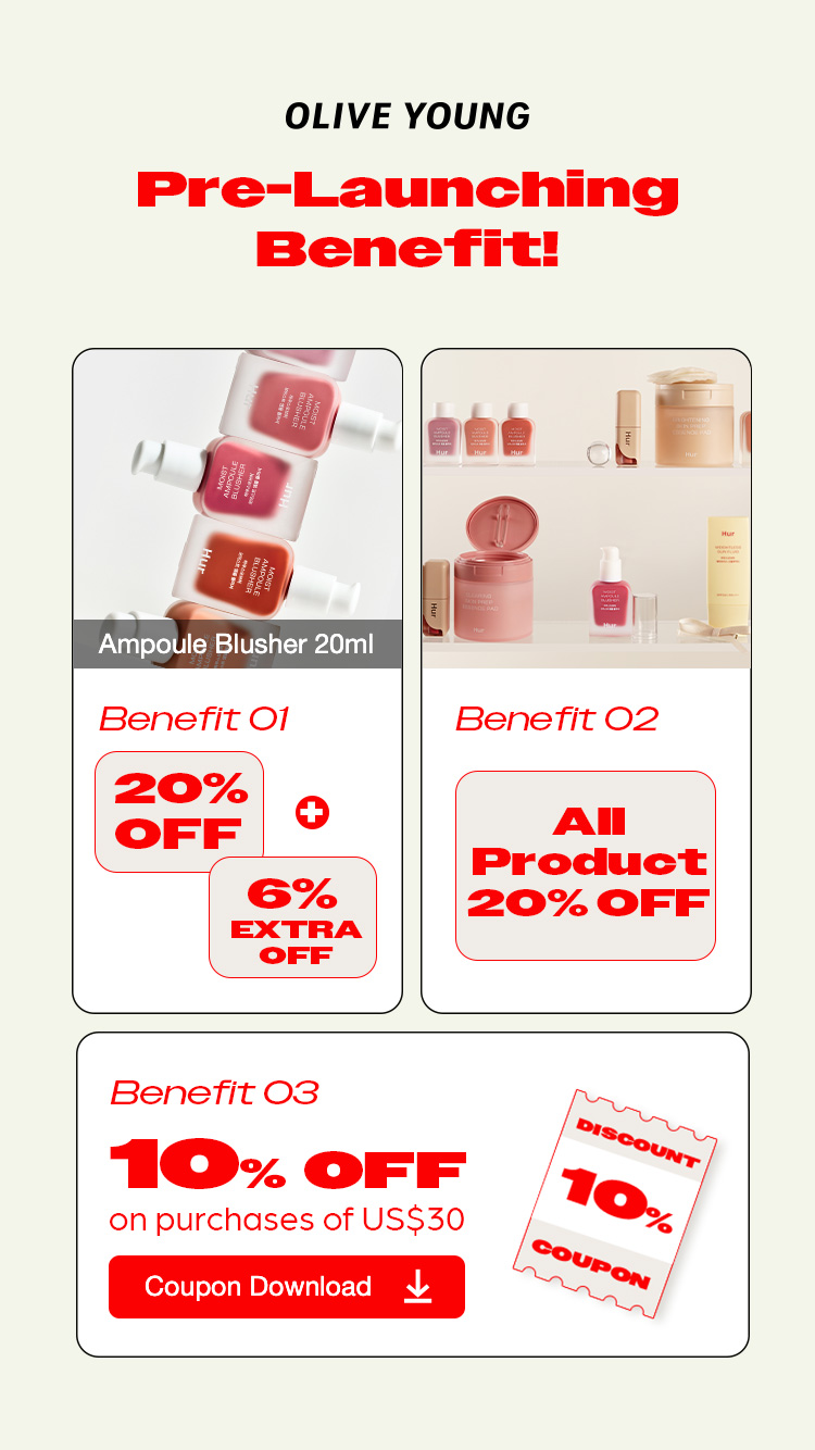 OLIVE YOUNG Pro-Launching Benefit!