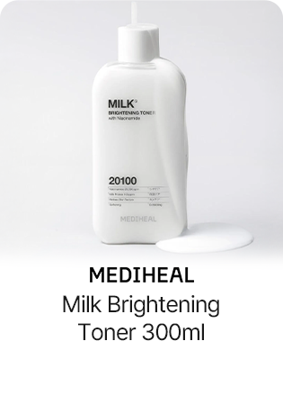MEDIHEAL: Milk Brightening Toner 300ml