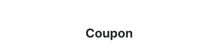 Coupon